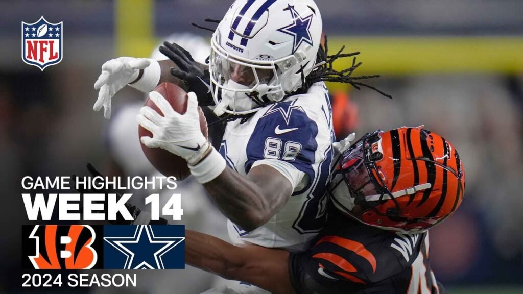 bengals vs dallas cowboys match player stats